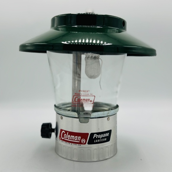 Vintage Coleman Model 5107 Single Mantle Propane Gas Lantern Missing Parts - Picture 12 of 12